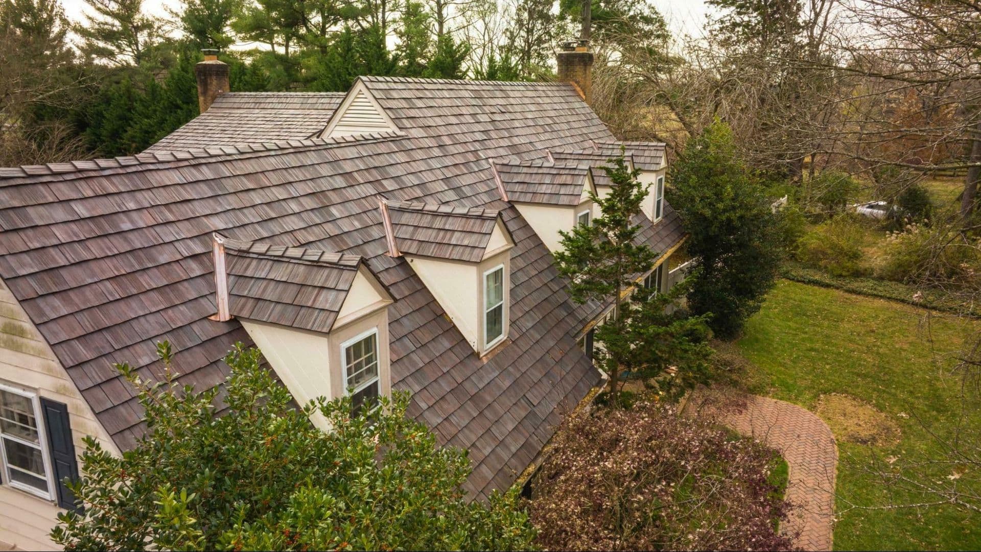 Aging Cedar Shake Roofs in Northern NJ